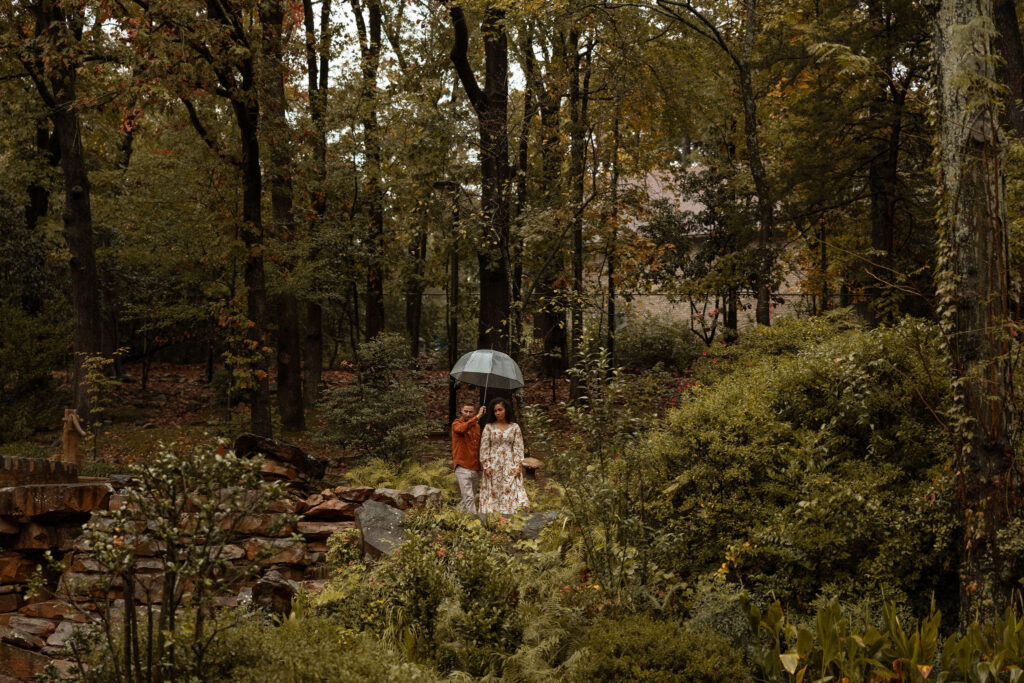 Romantic Proposal at Old Mill in Arkansas