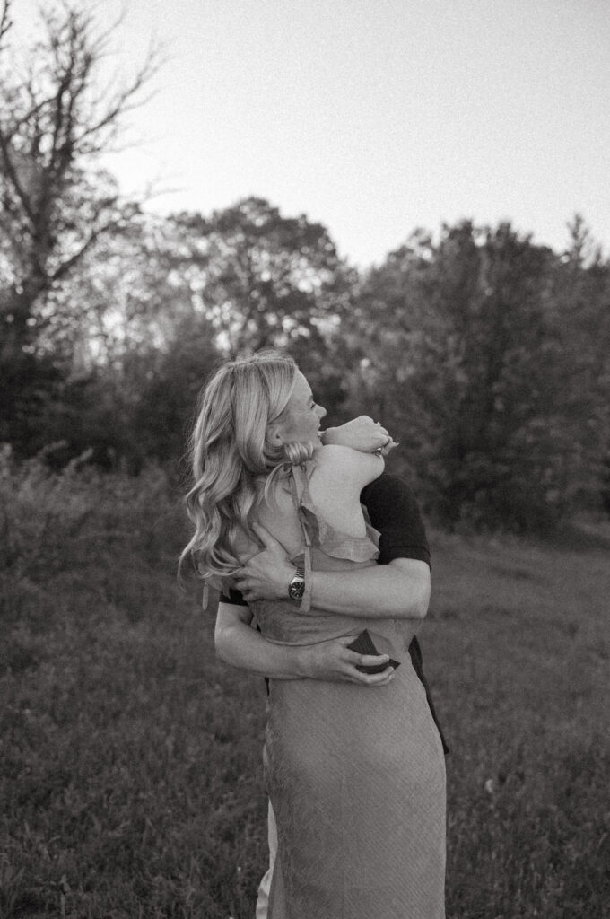 Surprise Engagement Photos in Northwest Arkansas