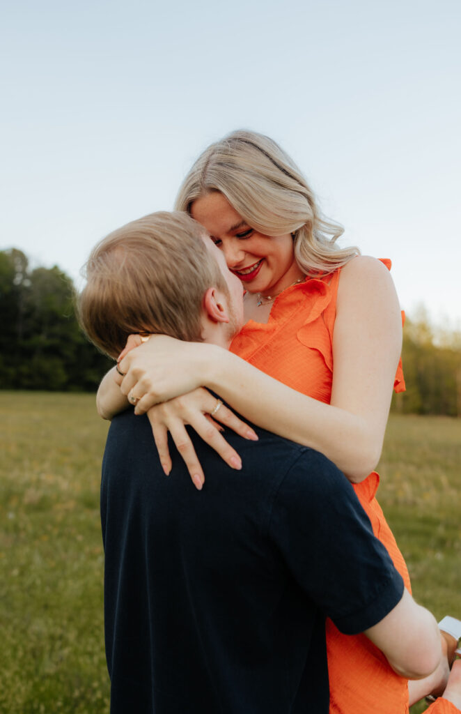 Surprise Engagement Photos in Northwest Arkansas