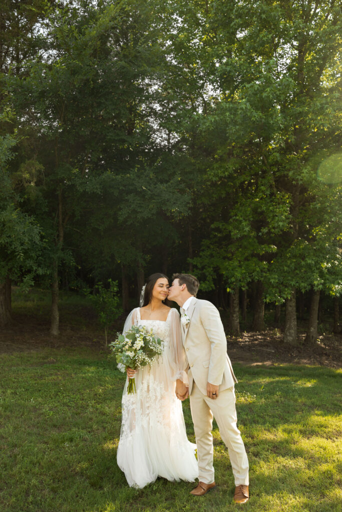 documentary style wedding photos with bride and groom