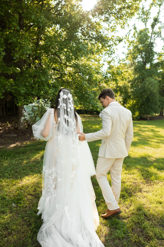 documentary style wedding photos with bride and groom