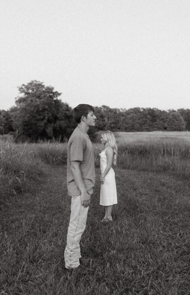 summer engagement photos editorial