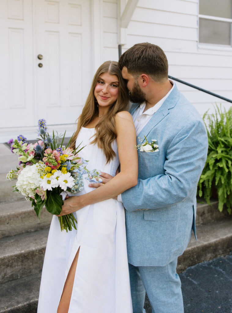 Vibrant Micro Wedding in Arkansas