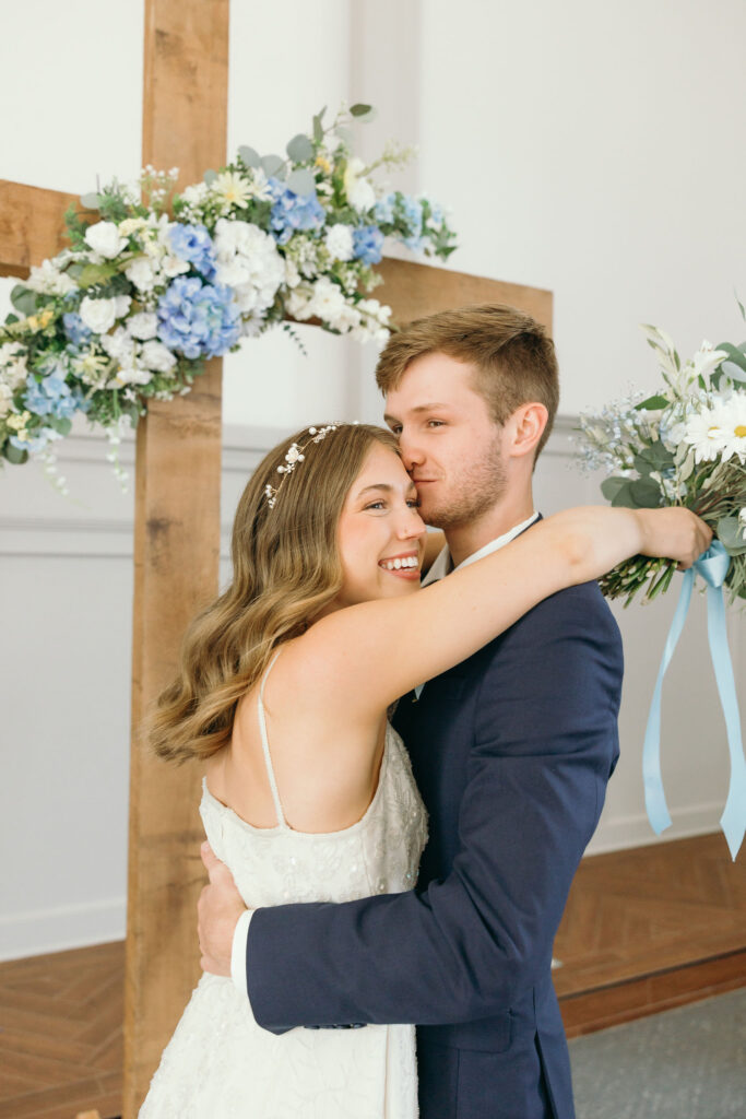 christ centered wedding at OBU in arkansas