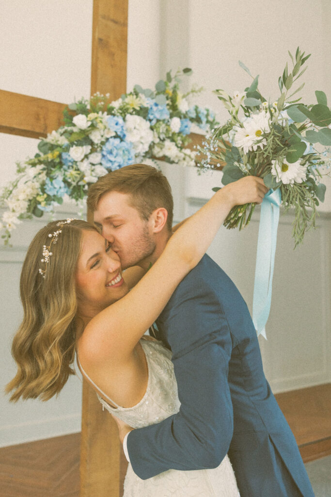 christ centered wedding at OBU in arkansas