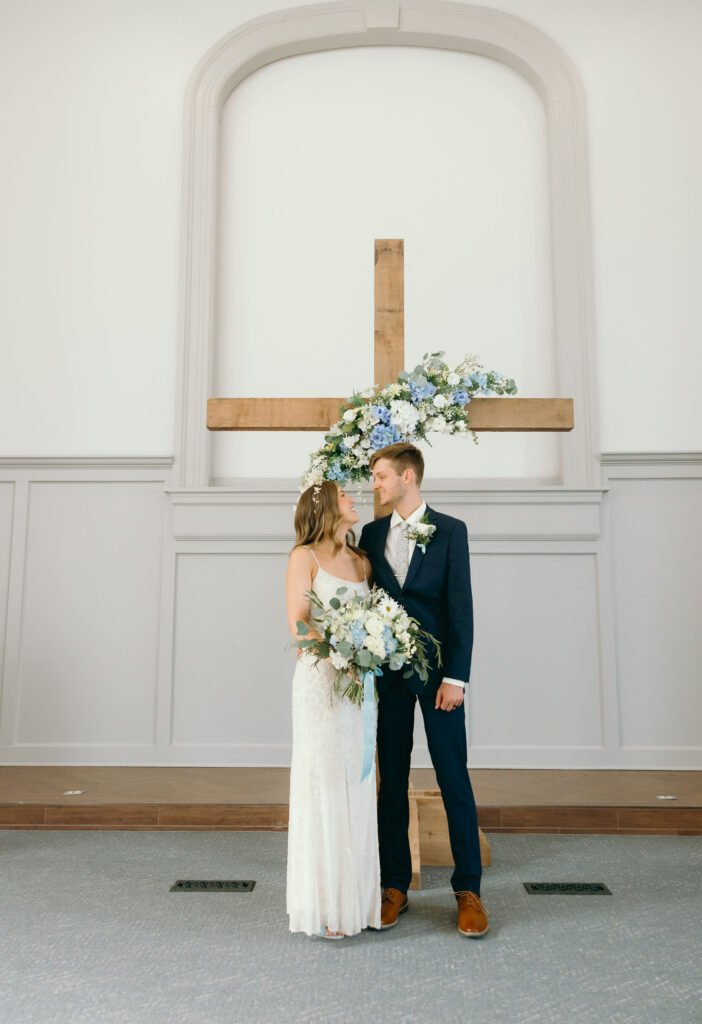 christ centered wedding at OBU in arkansas