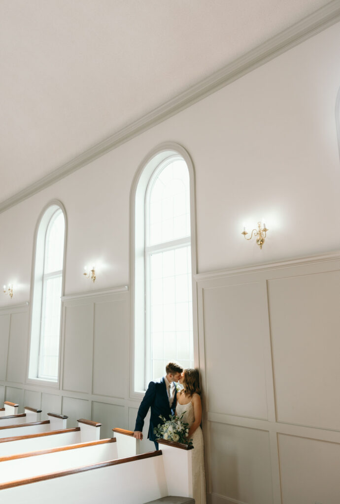 Film Inspired Berry Chapel Wedding at OBU