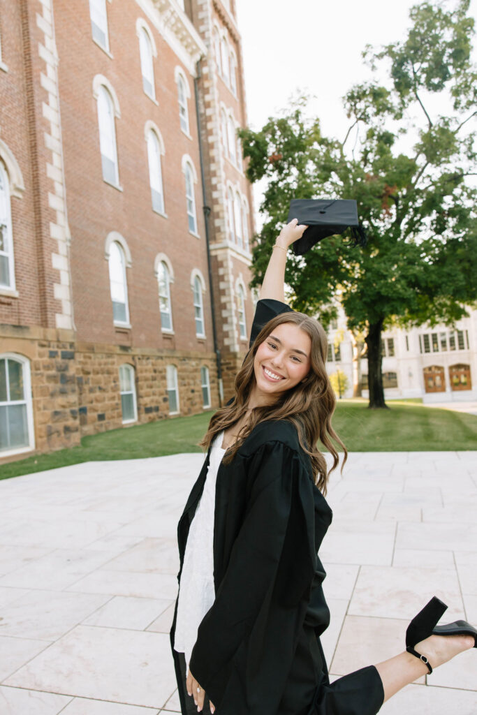 Senior Pictures at the University of Arkansas