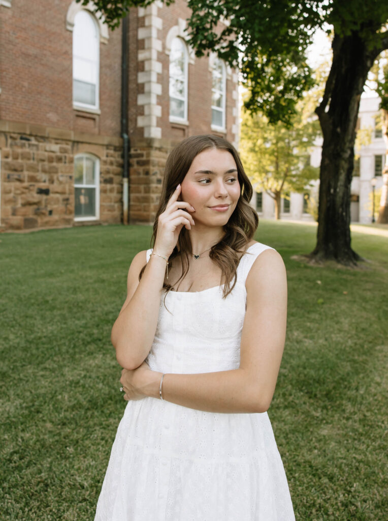 Senior Pictures at the University of Arkansas