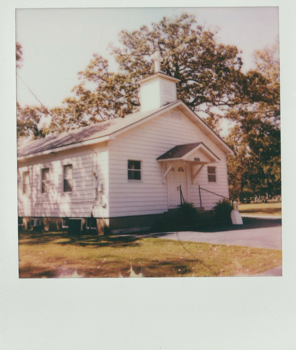 vintage arkansas wedding polaroids