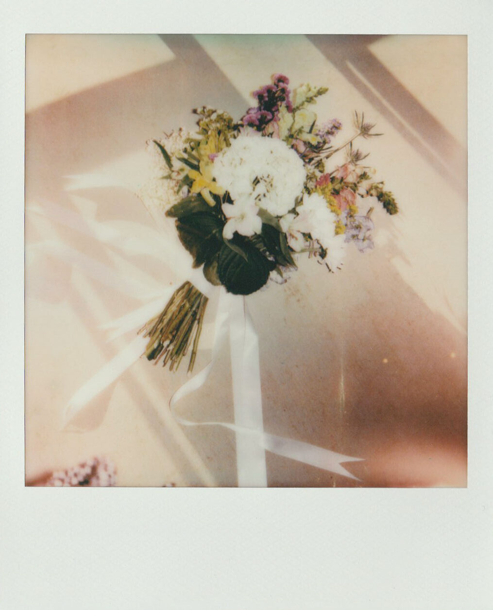 vintage arkansas wedding polaroids